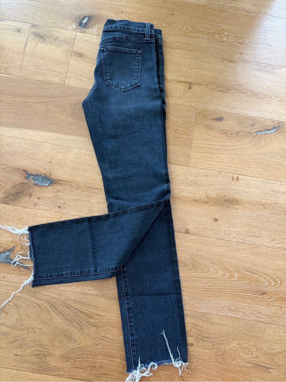 J Brand Black Washed Denim Jeans